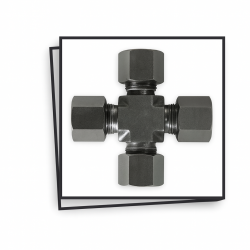 Raccordo a croce INOX (4...