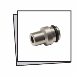 Tappo INOX con foro 10/24"...