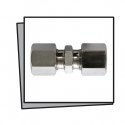 Giunzione tubo 12 mm INOX...