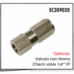 Valvola non ritorno 1/4" FF
